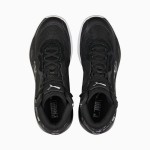 4s Puma 378326-01 Playmaker Pro Mid Courtside Basketball Shoes - black/white